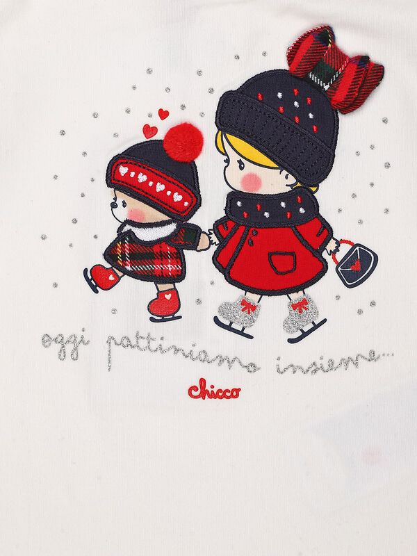 White Printed T-Shirt image number 2